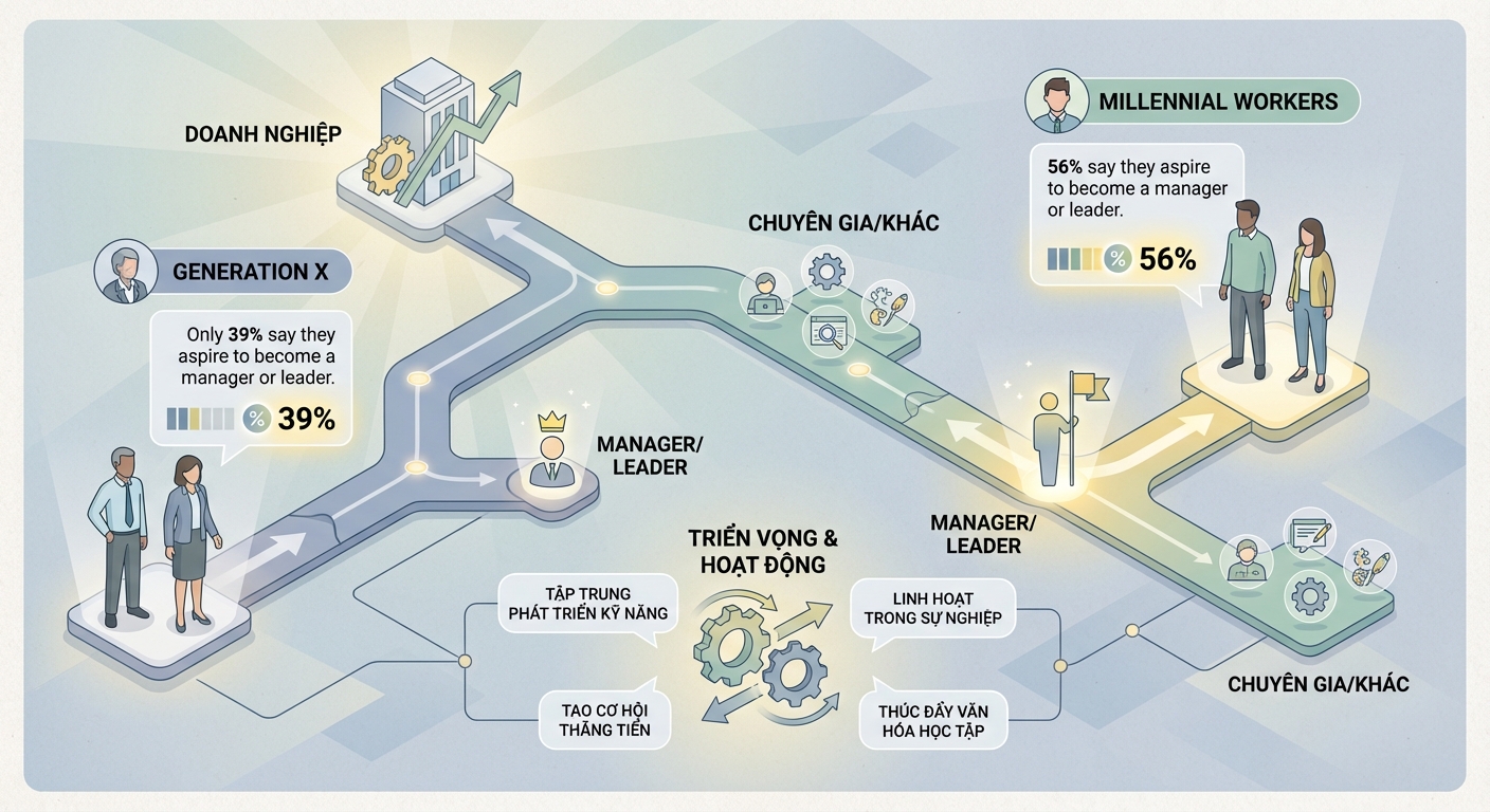Lãnh đạo thời AI: Khoảng trống thế hệ và khủng hoảng kế cận đến gần