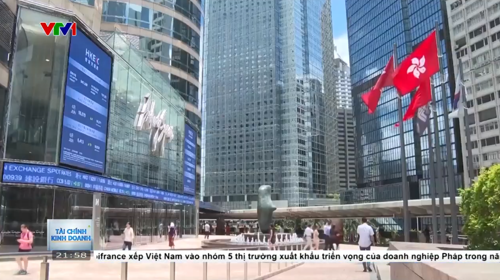 Sàn chứng khoán Hong Kong đạt lợi nhuận kỷ lục