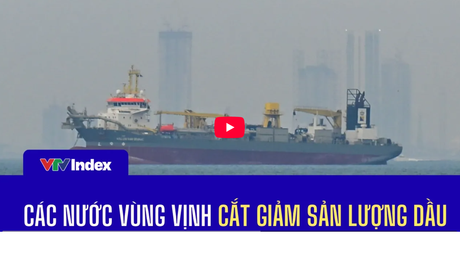 Các nước vùng Vịnh cắt giảm sản lượng dầu