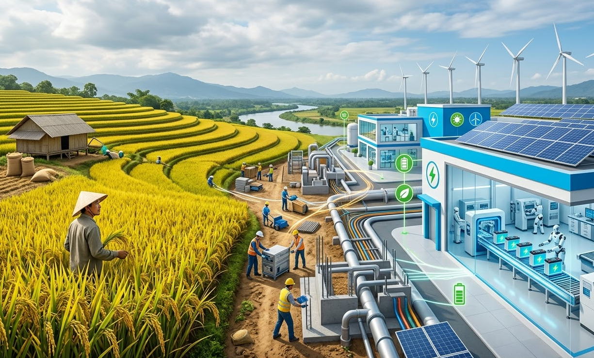 Một doanh nghiệp gạo lên kế hoạch làm pin Lithium giữa làn sóng xe điện