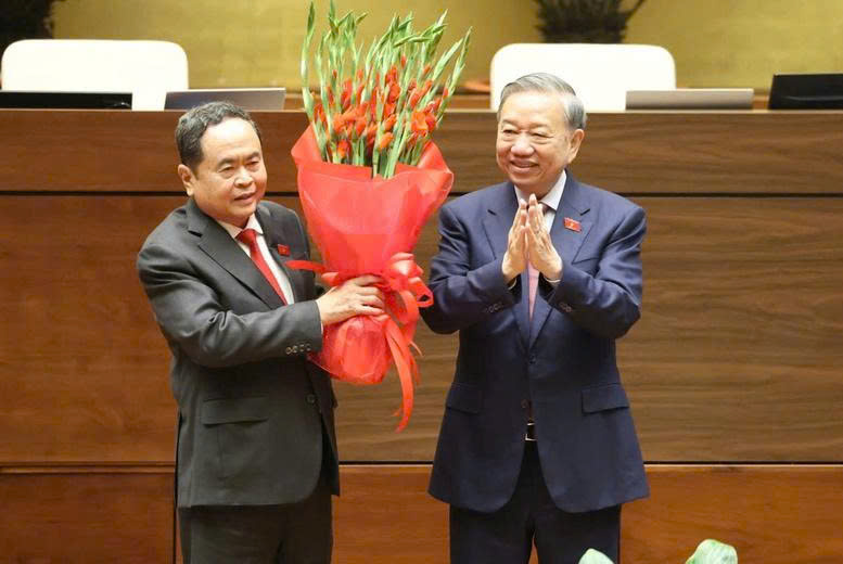 Chủ tịch Quốc hội Trần Thanh Mẫn: "Nguyện cống hiến hết sức mình, phụng sự Tổ quốc, phục vụ nhân dân"