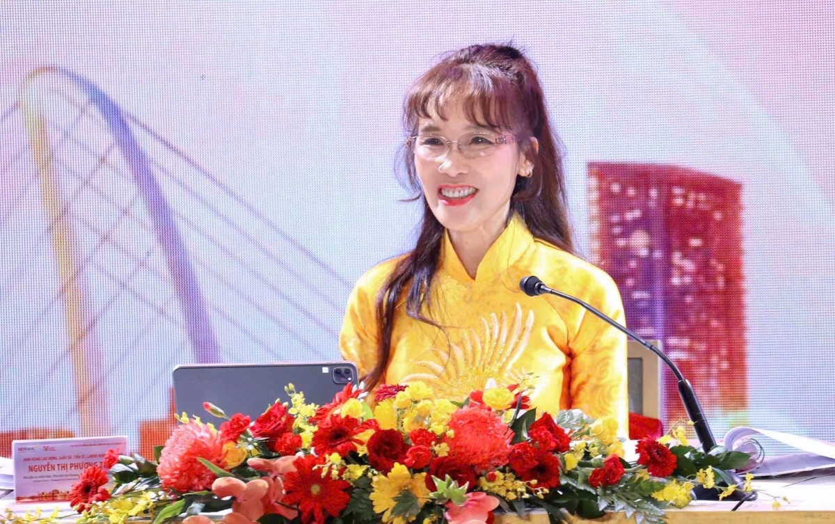 Anh hùng Lao động, GS.TS Nguyễn Thị Phương Thảo – Phó Chủ tịch Thường trực Hội đồng Quản trị HDBank. Nguồn ảnh: HDBank.