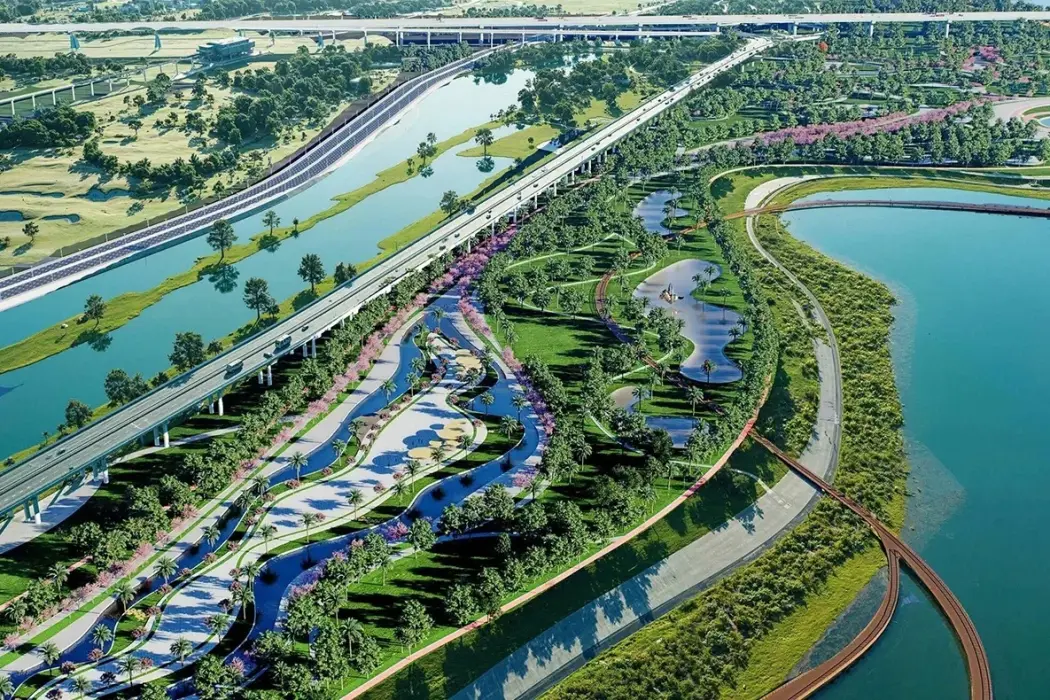 THACO, Hòa Phát và Đại Quang Minh liên danh phát triển dự án đại lộ sông Hồng 714.000 tỷ đồng