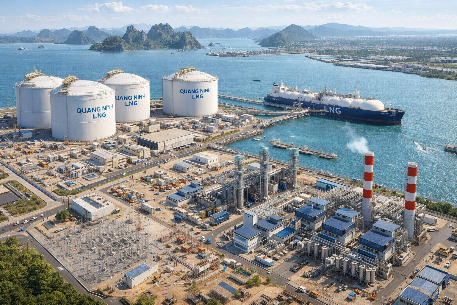 PV Power bước vào chu kỳ tăng trưởng mới với LNG, hydrogen và các dự án tỷ đô