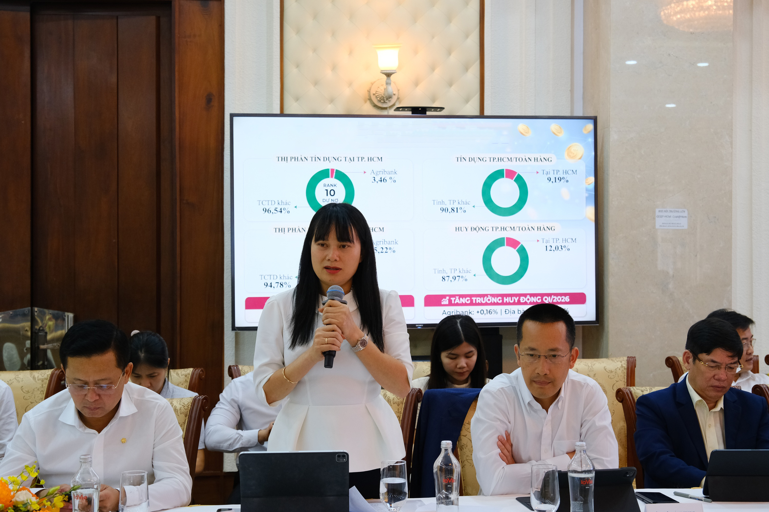 Agribank muốn đưa 100.000 tỷ đồng vốn thặng dư tại TP.HCM vào 250 dự án trọng điểm